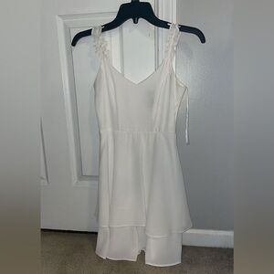 white dress
